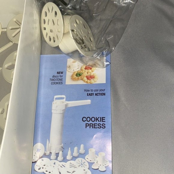 Hutzler Kitchen Vintage Hutzler Cookie Press Food Decorator Easy